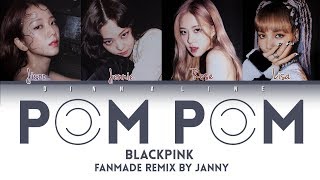 BLACKPINK - 팜팜 (POM POM) (Color Lyrics Eng/Rom
