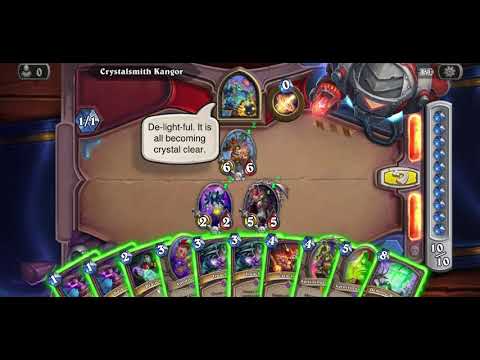 Hearthstone Puzzle Lab Survival Crystalsmith Kangor Risky Research 4/5