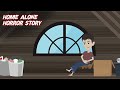 Home Alone Horror Story | Animated Stories In Hindi