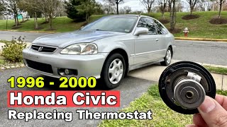 DIY 1996 1997 1998 1999 2000 Honda Civic Replacing Thermostat