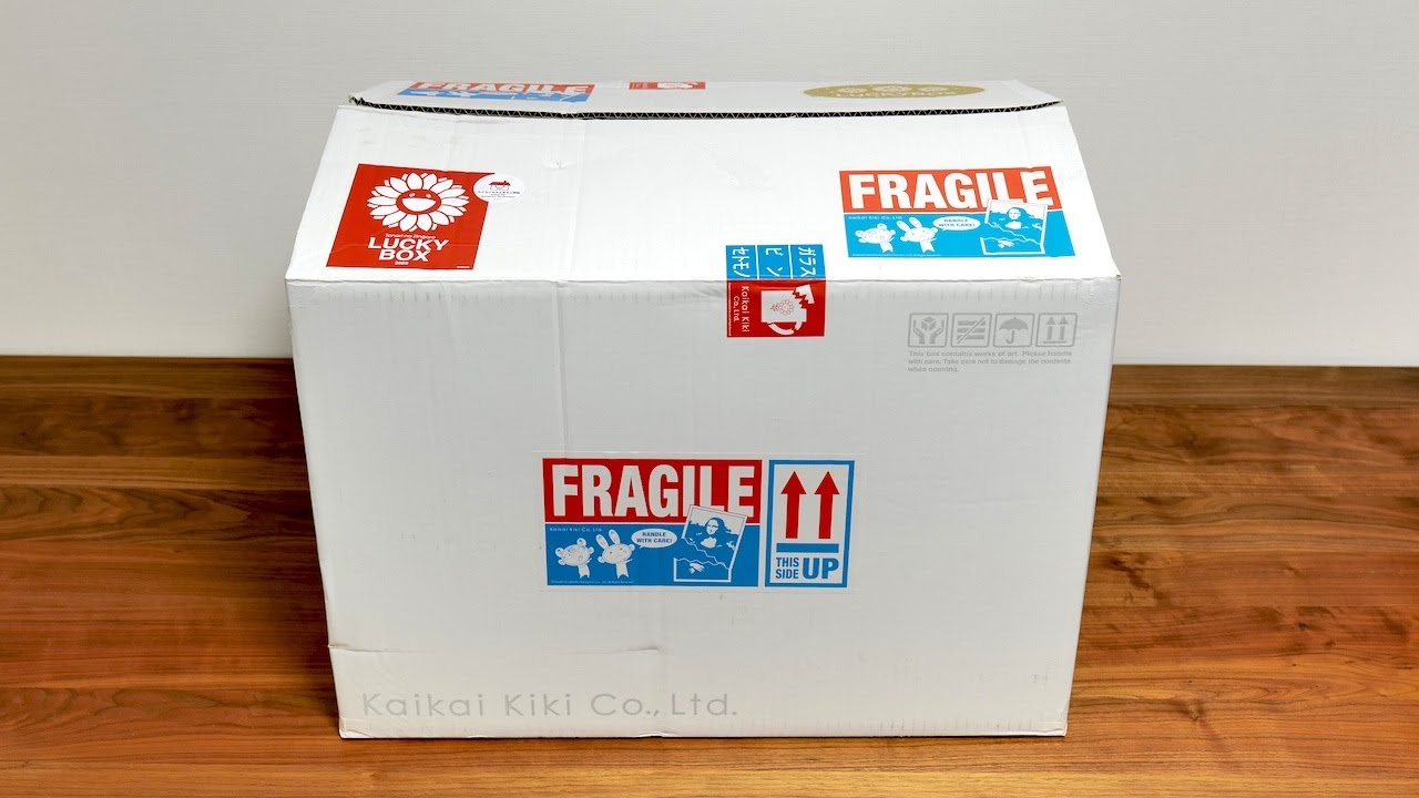 【1箱目】村上隆ふるさと納税3万円ラッキーボックス開封！ LUCKY BOX アパレル＆グッズ福袋。中身は？ Takashi Murakami Lucky Bag
