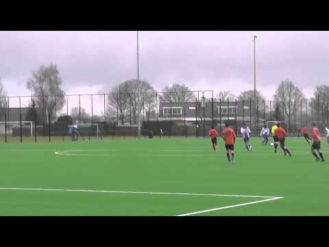 11 januari 2014 VV De Meern A1 - Elinkwijk A1 vr 2-4 Doelpunt Elinkwijk (1-2)
