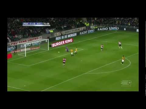 Doelpunt Dries Mertens, PSV - Vitesse, 2-0 HD