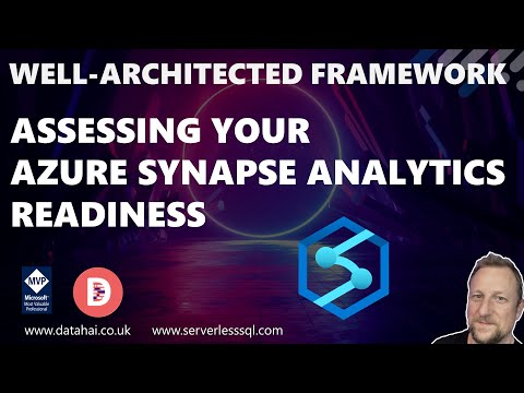 Well-Architected Framework - Assessing Your Azure Synapse Analytics Readiness Well-Architected Framework - Assessing Your Azure Synapse Analytics Readiness