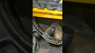 2012 Nissan Versa CV CVT transmission fluid and filter change