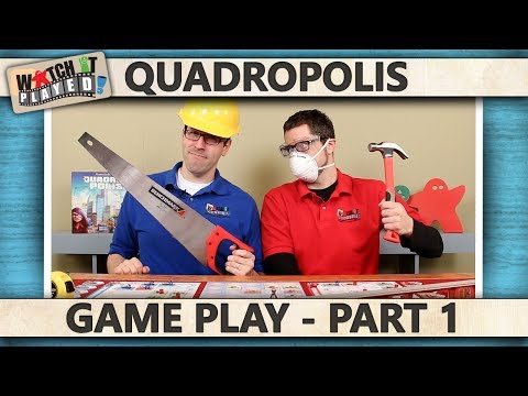 Quadropolis - Game Play 1
