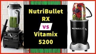NutriBullet RX vs Vitamix 5200 Almond Butter Test | Kitcheniest