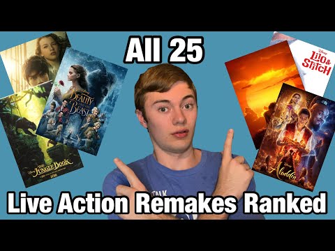 All 25 Disney Live Action Remakes Ranked
