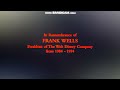THX Broadway And Walt Disney Pictures Logos 2003 DVD W Frank Wells Remembrance