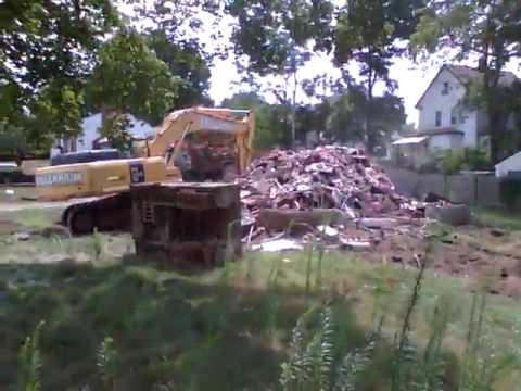 Teardown on Larkin Rd. #NewtonMA Hope this is not the beginning of mansion-ization in my neighborhoo