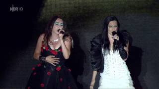 Within Temptation Ft. Tarja - Paradise live M&#39;era Luna (2016)