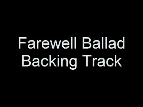 Zakk Wylde - Farewell Ballad Backing Track