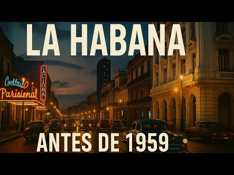 Si supieran cómo era La Habana antes de 1959… entenderían TODO… 🚘😱