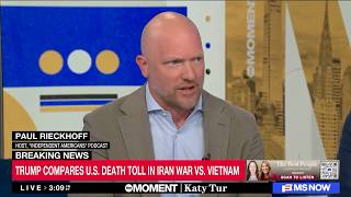 "Where Are the Embeds?" — Paul Rieckhoff on the Pentagon Cutting Off the Press | MS NOW