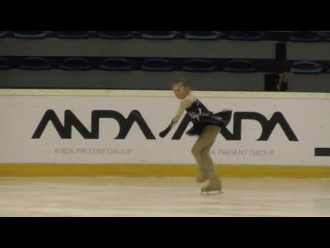 2016 Santa Claus Cup: Ekaterine IAZADZHI (GEO) - FS Cubs Girls 2006 Free dance