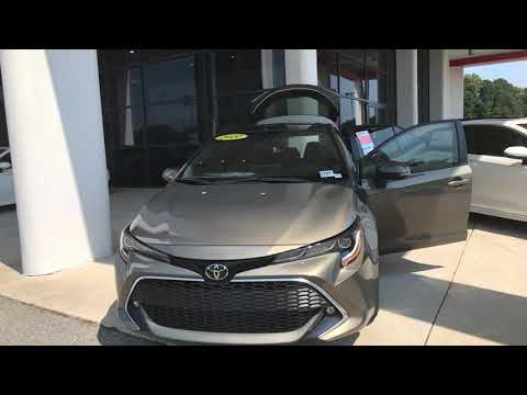 2020 Corolla Hatchback XSE manual