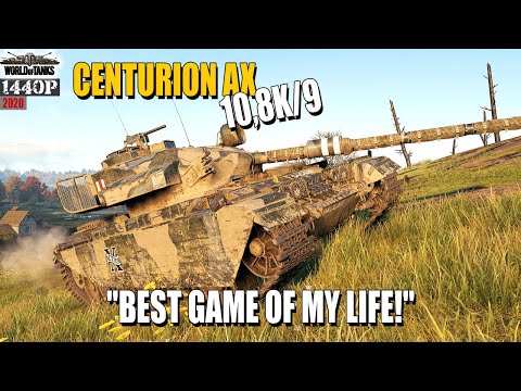 Centurion AX: "Best game of my life!" WoT