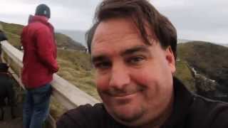 Carrick-a-Rede-Rope-Bridge on Northern Ireland's Giant's Causeway