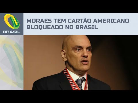 Cartão americano de Alexandre de Moraes é bloqueado; banco oferece versão Elo