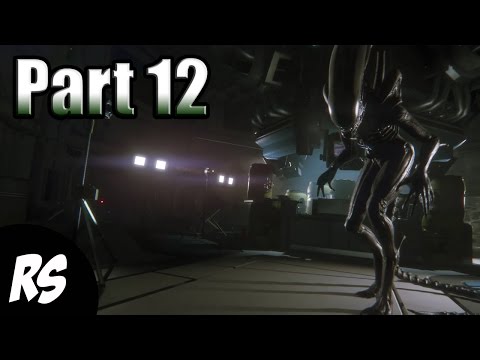 Alien Isolation Gameplay Walkthrough Part 12 Funny Reactions (Escape Medical Reception)