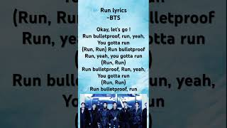Download lagu BTS-Run lyrics #song #Bts #army mp3 Download lagu BTS-Run lyrics #song #Bts #army mp3