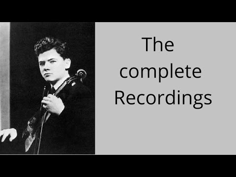 The complete Recordings of  JOSEF HASSID