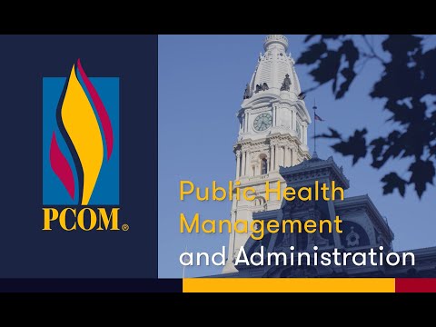Public Health Management and Administration Program | PCOM