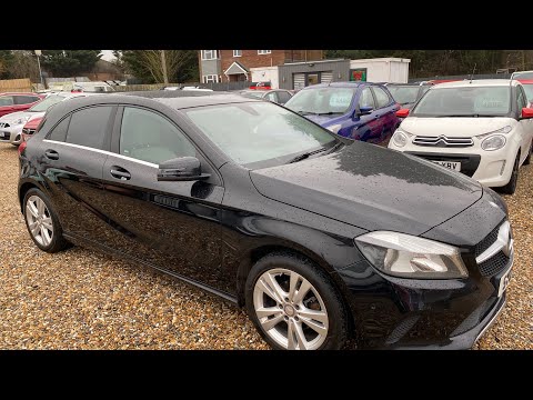 17 17 MERCEDES-BENZ A-CLASS 1.5 A180d Sport (Executive) Hatchback 5dr Diesel Manual Euro 6  (109 ps)