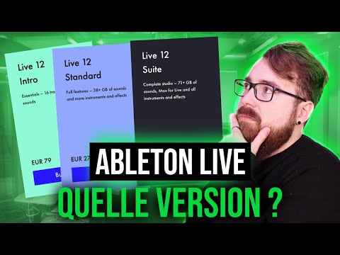 Ableton Live : Intro, Standard, Suite, quelle version choisir ?
