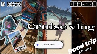 CARNIVAL CRUISE VLOG 🚢+ BAHAMAS• CELEBRATION KEY + ROAD TRIP  | TEENAGER VERSION | 