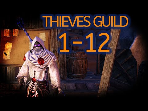 ESO HOW TO LEVEL THIEVES GUILD FAST - Flames of Ambition