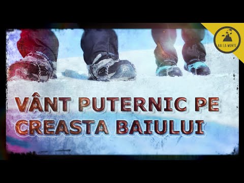 Creasta Baiului iarna - traseu din Azuga