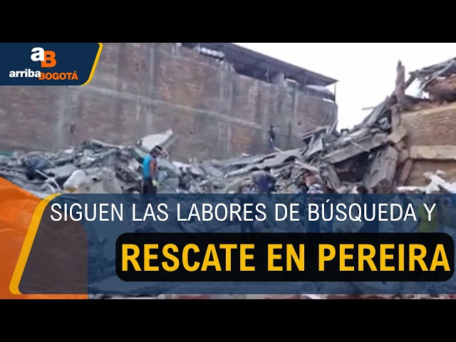 Héroes anónimos rescatan víctimas tras derrumbe en el centro de Pereira 
