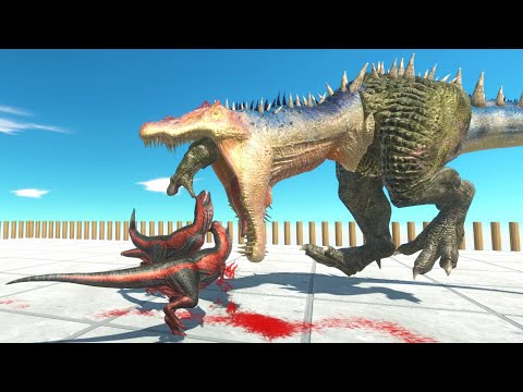 S-Rex (Spinosaurus Rex) Hybrid Species - Animal Revolt Battle Simulator