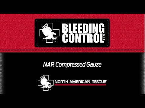 NAR Compressed Gauze Instructions