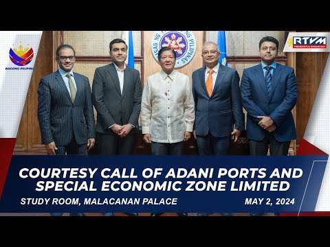 Courtesy Call of Adani Ports and Special Economic Zone Limited