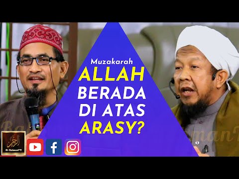 Bolehkah Mengatakan ALLAH BERADA DI ATAS ARASY - Ustaz Ahmad Rozaini & Maulana Fakhrurrazi