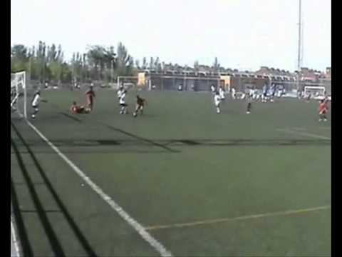 Gol de Carlos Montero. Ciudad de Getafe 0 - C D E Jose María Movilla B 2