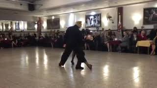 Agustina Vignau y Hugo Mastrolorenzo en el marco de AGOSTANGO 2019 (9-Ago-19)