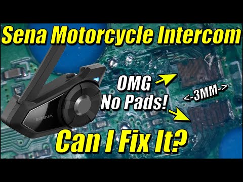 Sena SP46 Motorcycle Intercom | OMG Is It Even Fixable???