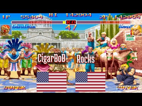 Super Street Fighter II X GMC (FT10) - CigarBoB (US) vs Rocks (US) - 2021-07-04
