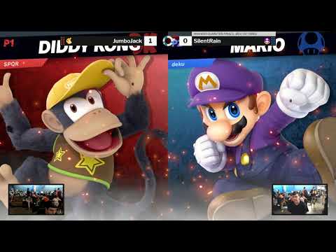 SOS 142 SSBU Winners Quarters - JumboJack (DiddyKong) vs SilentRain (Mario)