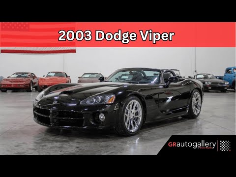 2003 Dodge Viper (CC-2008491) for sale in Kentwood, Michigan