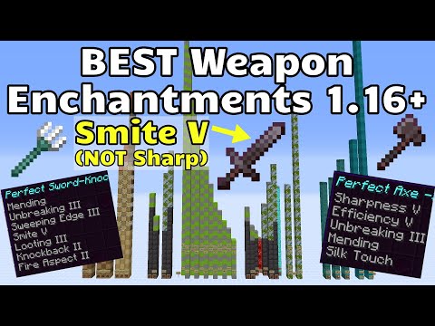 EagleEye621 - Best Weapon Enchantments  (Minecraft Java 1.16+)