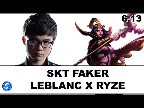 SKT Faker - LeBlanc vs Ryze - Full Match