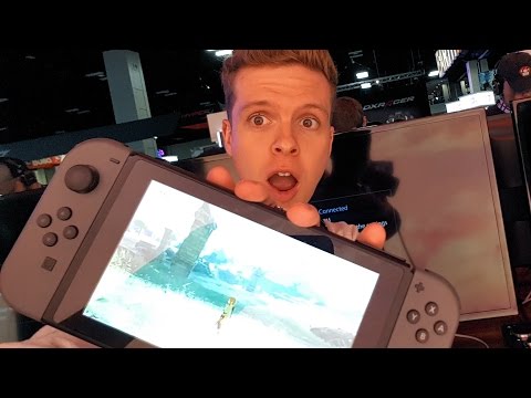 La Nintendo SWITCH en mis manos