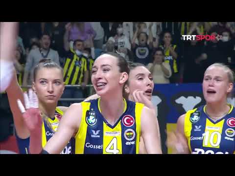 Fenerbahçe Opet vs Galatasaray HDI Sigorta Çekişmeli son set