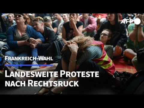 "Wir sind alle angewidert": Protest gegen RN-Erfolg in Frankreich | AFP