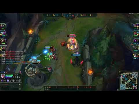 Irelia 1v3 with Senna ult