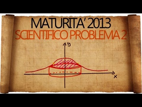 Maturità 2013 soluzioni seconda prova liceo scientifico - Problema 2